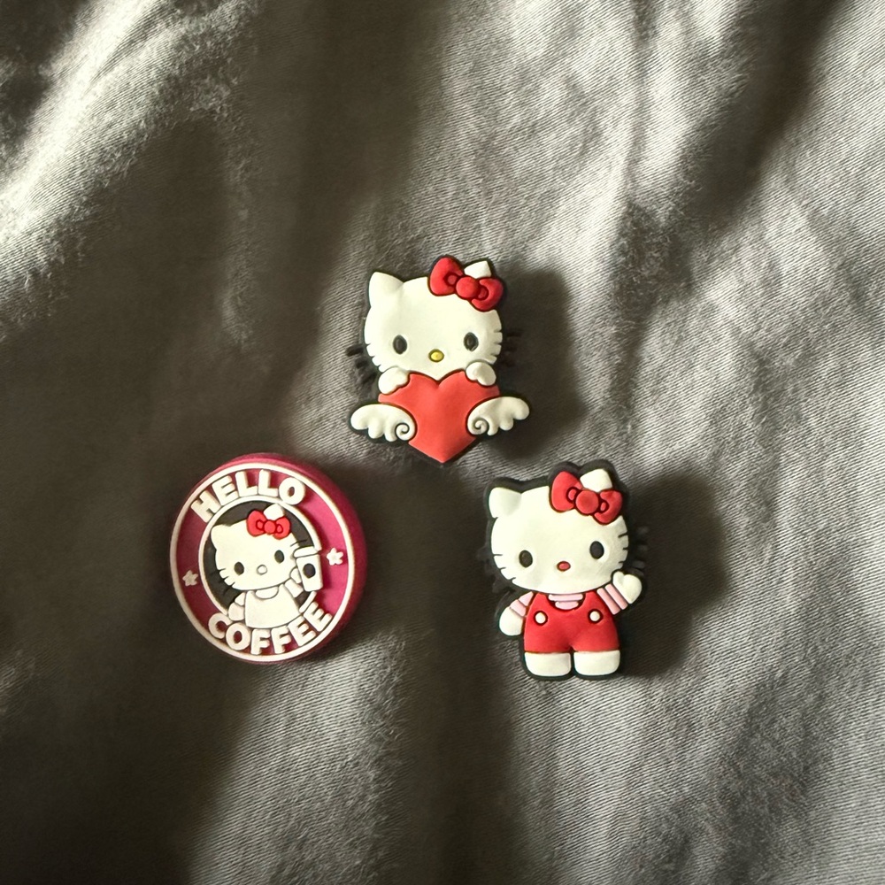 Hello Kitty Croc Charms